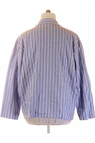 ambassador1867 pánské pyžamo modré pruhované bavlněné Vel. 3XL | ambassador1867 | obrázek 3