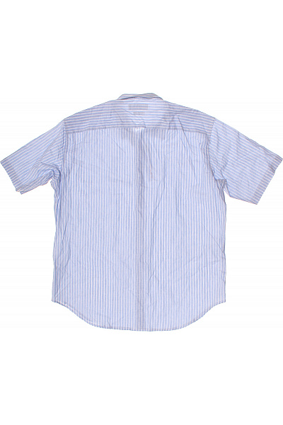 LAWRENCE GREY Pánská košile s krátkým rukávem modrá pruhovaná business elegantní Vel. 41/42 | LAWRENCE GREY | obrázek 2