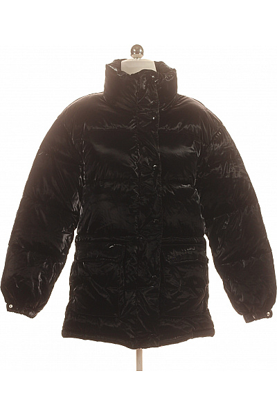 MANGO Dámská černá lesklá péřová bunda puffer Velikost XS | MANGO | obrázek 2