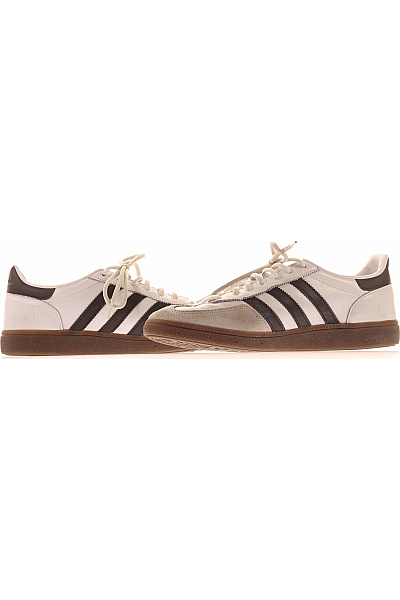 ADIDAS Pánské tenisky bílé kožené šněrovací volnočasové Velikost 44 2/3 | ADIDAS | obrázek 5