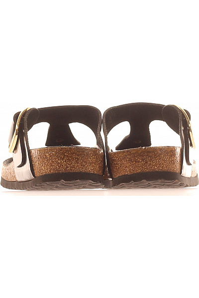 Birkenstock dámské černé žabky s přezkou korkové letní Velikost 39 | Birkenstock | obrázek 4