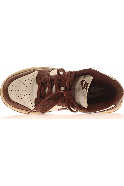 Nike Dětské tenisky hnědé volnočasové šněrovací Vel. 36 | Nike | obrázek 2