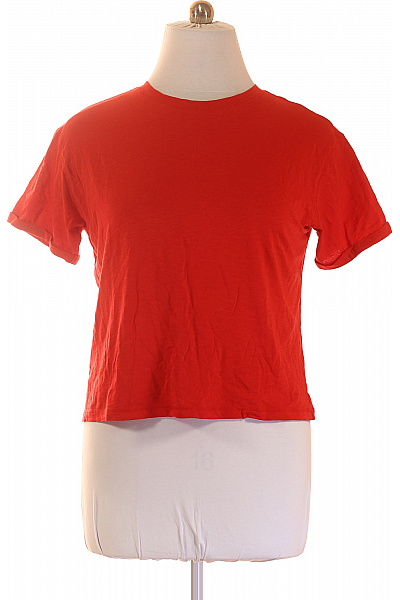 FYNCH-HATTON dámské tričko s krátkým rukávem červené basic crop top Velikost EU M | FYNCH-HATTON | obrázek 2