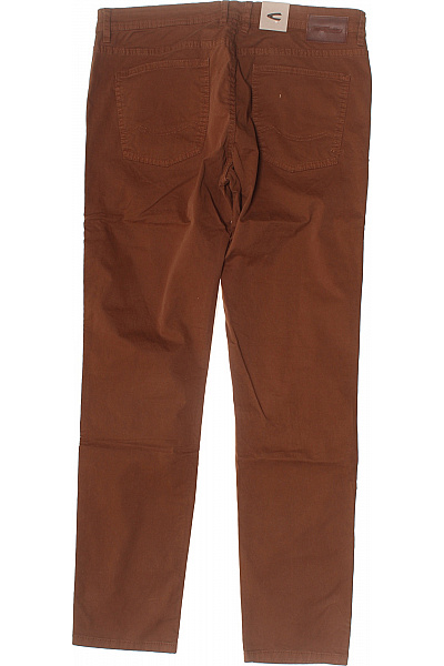 camel active Pánské hnědé manšestrové kalhoty volnočasové rovné s kapsami Vel. 35/34 | camel active | obrázek 3