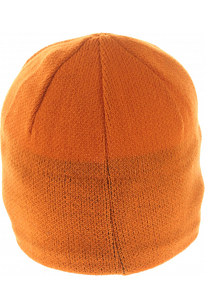 oranžová pletená čepice s potiskem | Unimoda | obrázek 3