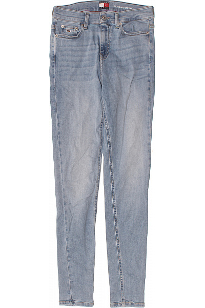 TOMMY HILFIGER Dámské Modré Skinny Džíny Strečové Vel. 25/30