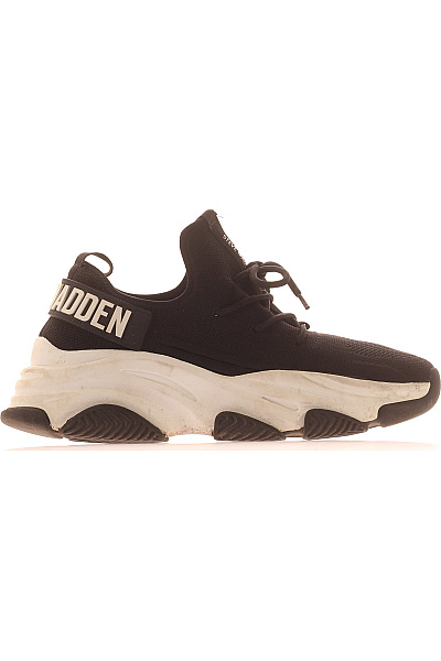 Steve Madden černé Textilní Tenisky S Vysokou Podrážkou Velikost 39