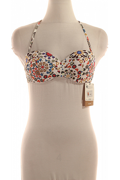 DESIGUAL Dámské plavky květinové za krk push up Vel. EU S | DESIGUAL | obrázek 2