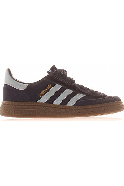 ADIDAS Dětské Semišové Tenisky Modré Velikost 25