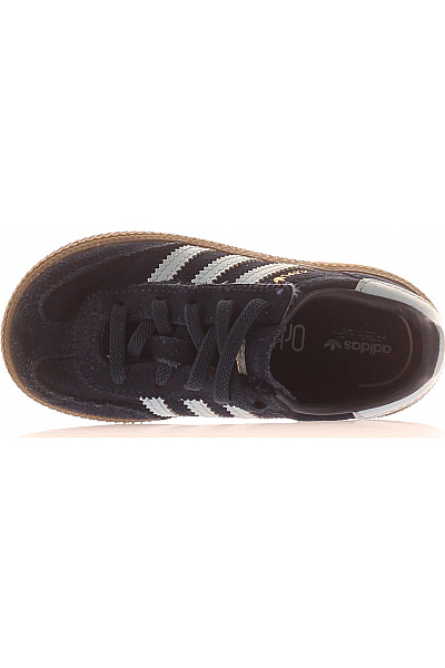 ADIDAS dětské semišové tenisky modré Velikost 25 | ADIDAS | obrázek 2