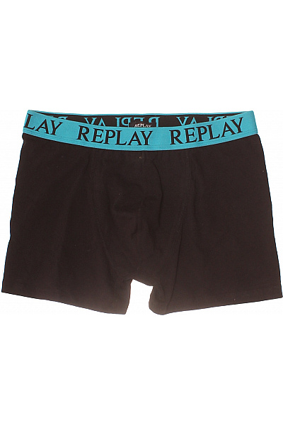 REPLAY Pánské Boxerky černé Vel. L