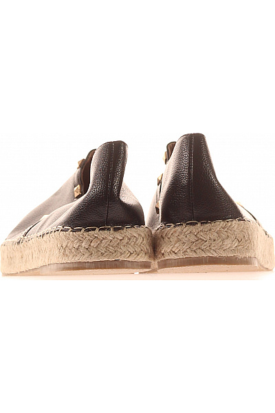 Truffle dámské espadrilky kožené černé nazouvací s cvočky Vel. 8 | Truffle | obrázek 4