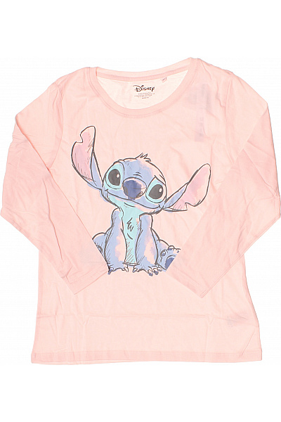 DISNEY růžové tričko s dlouhým rukávem a potiskem Velikost l | DISNEY | obrázek 2