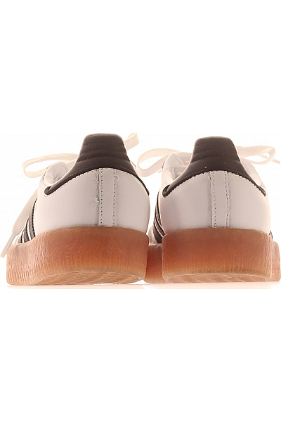 ADIDAS dámské tenisky bílé kožené volnočasové šněrovací Vel. 39.5 | ADIDAS | obrázek 4