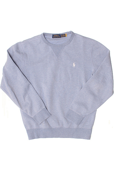 Ralph Lauren Dámská Mikina S Dlouhým Rukávem Bavlněná Jednobarevná Crewneck Vel. EU Xs