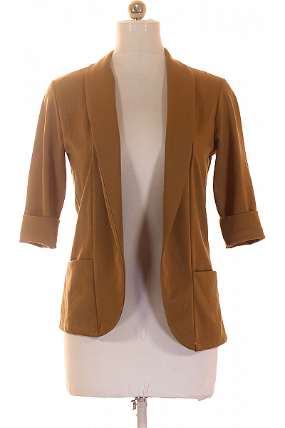 Dámské sako Khaki 3/4 rukáv elegantní Velikost M | Unimoda | obrázek 2