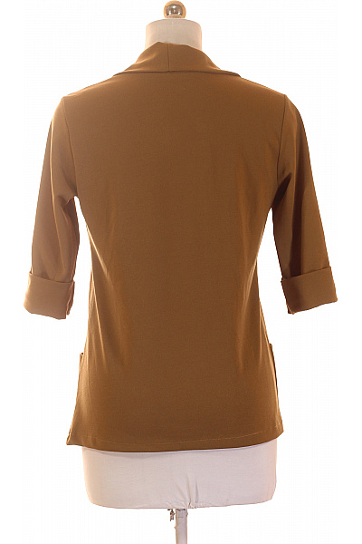Dámské sako Khaki 3/4 rukáv elegantní Velikost M | Unimoda | obrázek 3