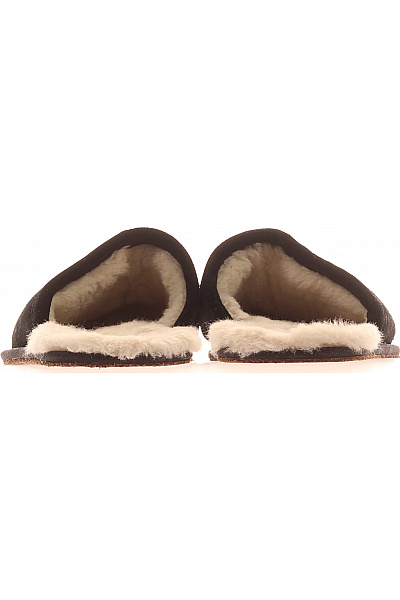UGG pánské kožené nazouvací pantofle s kožíškem černé Velikost 43 | UGG | obrázek 4