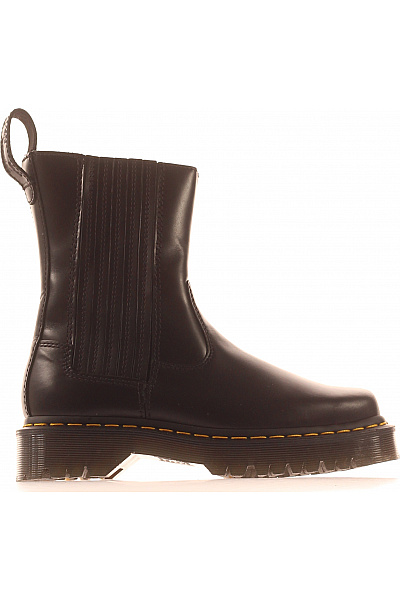 Dr.Martens Dámské Kožené Chelsea Kozačky Na Platformě černé Velikost 37