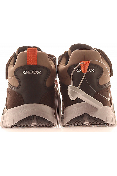 GEOX Dětské kotníkové tenisky hnědé sportovní Velikost 37 | GEOX | obrázek 4