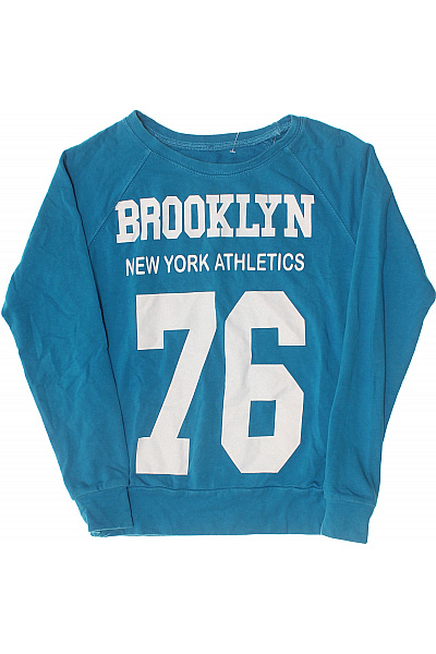 Dámská mikina Brooklyn New York Athletics 76 modrá s potiskem Velikost M | Unimoda | obrázek 2