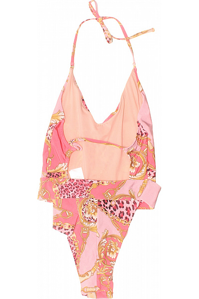Guess růžové plavky za krk na zavazování s leopardím vzorem Velikost XS | Guess | obrázek 3