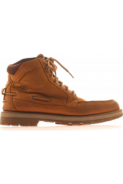 Timberland Pánské Kožené Kotníkové Boty šněrovací Vel. 43