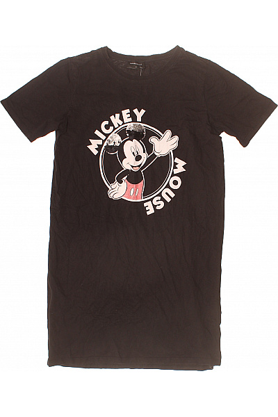 House Dámské Tričkové šaty S Krátkým Rukávem A Potiskem Mickey Mouse Vel. S