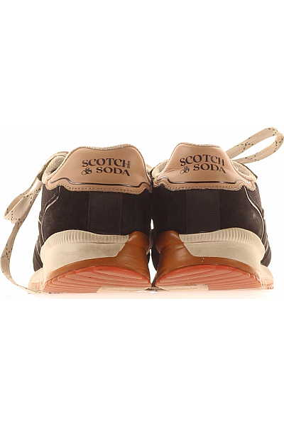 Scotch & Soda černé sportovní tenisky šněrovací volnočasové textilní Velikost 39 | Scotch & Soda | obrázek 4
