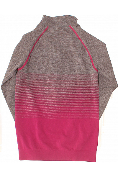 Dívčí tričko s dlouhým rukávem a potiskem růžové | Unimoda | obrázek 2