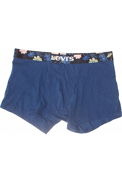 LEVIS pánské bavlněné boxerky modré květinový vzor | LEVIS | obrázek 2