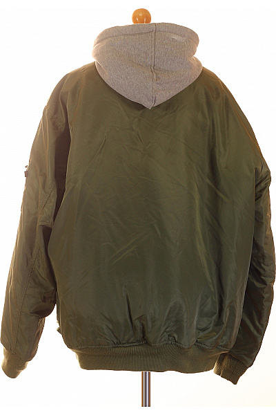 Brandit Pánská zelená bomber bunda s kapucí army styl Vel. 5XL | Brandit | obrázek 2