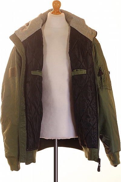 Brandit Pánská zelená bomber bunda s kapucí army styl Vel. 5XL | Brandit | obrázek 3
