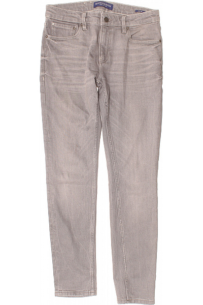 Scotch & Soda Dámské šedé Skinny Džíny S Vysokým Pasem Vel. 29/30