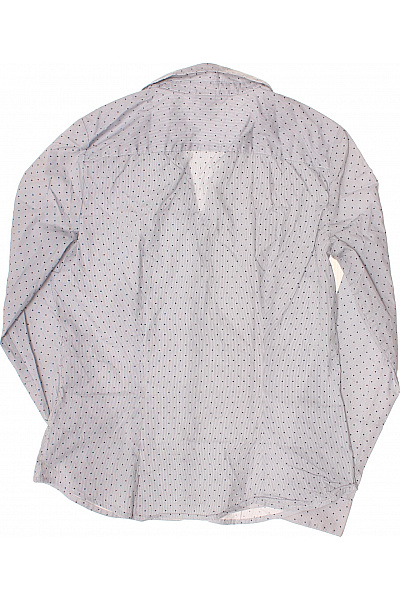 HM  Dámská košile s dlouhým rukávem puntíkovaná bavlněná elegantní Vel. 40 | HM  | obrázek 2