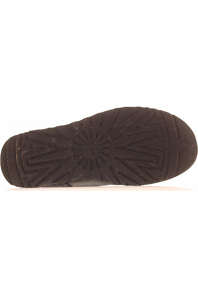 UGG Černé kožené válenky zimní zateplené Vel. 40 | UGG | obrázek 3