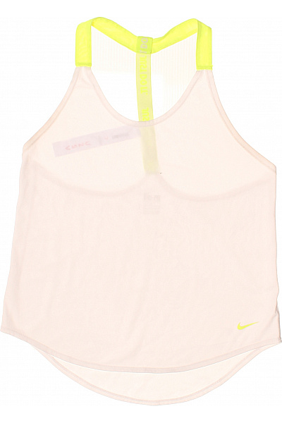 Nike Růžové Tílko Na Cvičení Průhledné Velikost S