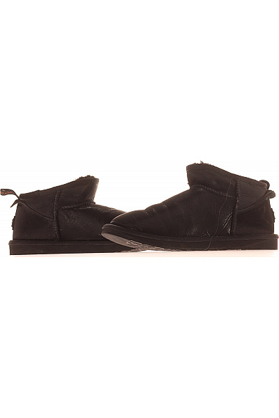 AUSTRALIA LUXE COLLECTIVE Černé kotníkové válenky s kožíškem a hvězdami Vel. 40 | AUSTRALIA LUXE COLLECTIVE | obrázek 5