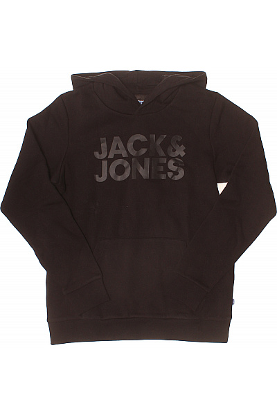 JACK & JONES Dětská Mikina S Kapucí A Potiskem Velikost 164