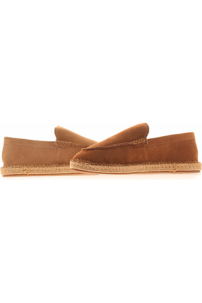 LAWRENCE GREY Pánské hnědé semišové espadrilky nazouvací volnočasové Velikost 44 | LAWRENCE GREY | obrázek 5