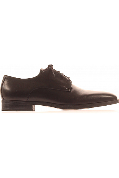 Emilio Sarto Pánské černé Elegantní Polobotky šněrovací Velikost 43