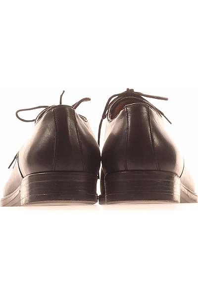 Emilio Sarto Pánské černé elegantní polobotky šněrovací Velikost 43 | Emilio Sarto | obrázek 4
