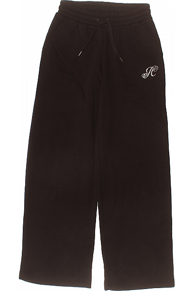 Juicy Couture Dámské černé Tepláky široké Volnočasové Velikost XS