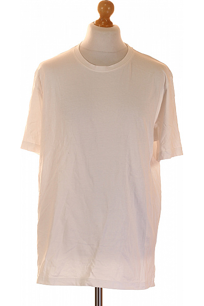 LAWRENCE GREY Pánské tričko s krátkým rukávem jednobarevné basic bílé Vel. 4XL | LAWRENCE GREY | obrázek 2