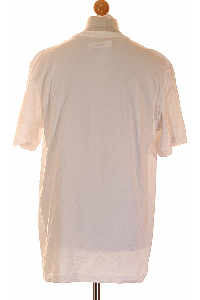 LAWRENCE GREY Pánské tričko s krátkým rukávem jednobarevné basic bílé Vel. 4XL | LAWRENCE GREY | obrázek 3