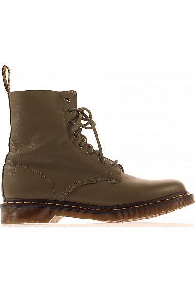 Dr.Martens Pánské Khaki Kotníkové Workery šněrovací Podzimní Velikost 43