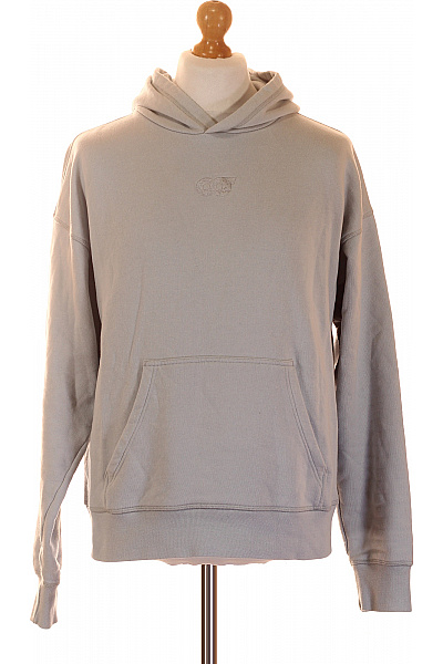 Alpha Industries Pánská mikina s kapucí a výšivkou přes hlavu bavlněná šedá Vel. S | Alpha Industries | obrázek 2