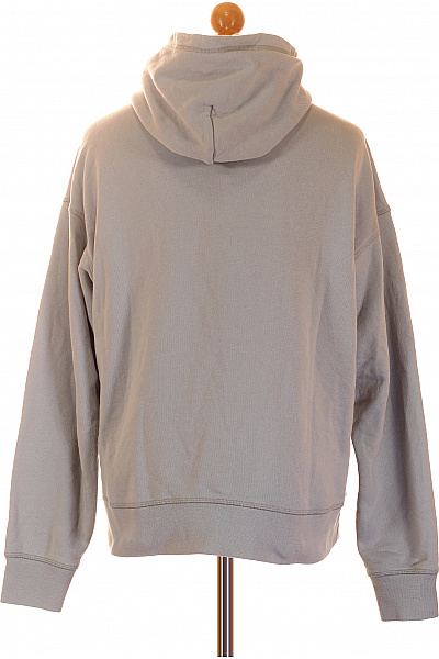 Alpha Industries Pánská mikina s kapucí a výšivkou přes hlavu bavlněná šedá Vel. S | Alpha Industries | obrázek 3