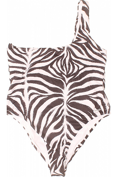 Hugo Boss Dámské Jednodílné Plavky Zebra Asymetrické Velikost XL