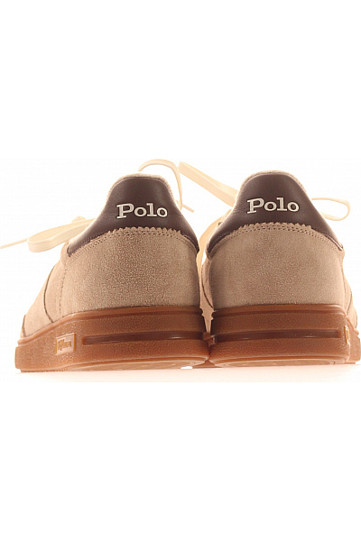 Ralph Lauren béžové semišové tenisky šněrovací volnočasové Vel. 45 | Ralph Lauren | obrázek 4